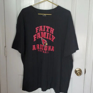 FANATICS Football T-Shirt Faith Family & Arizona.  Cardinals  NFL